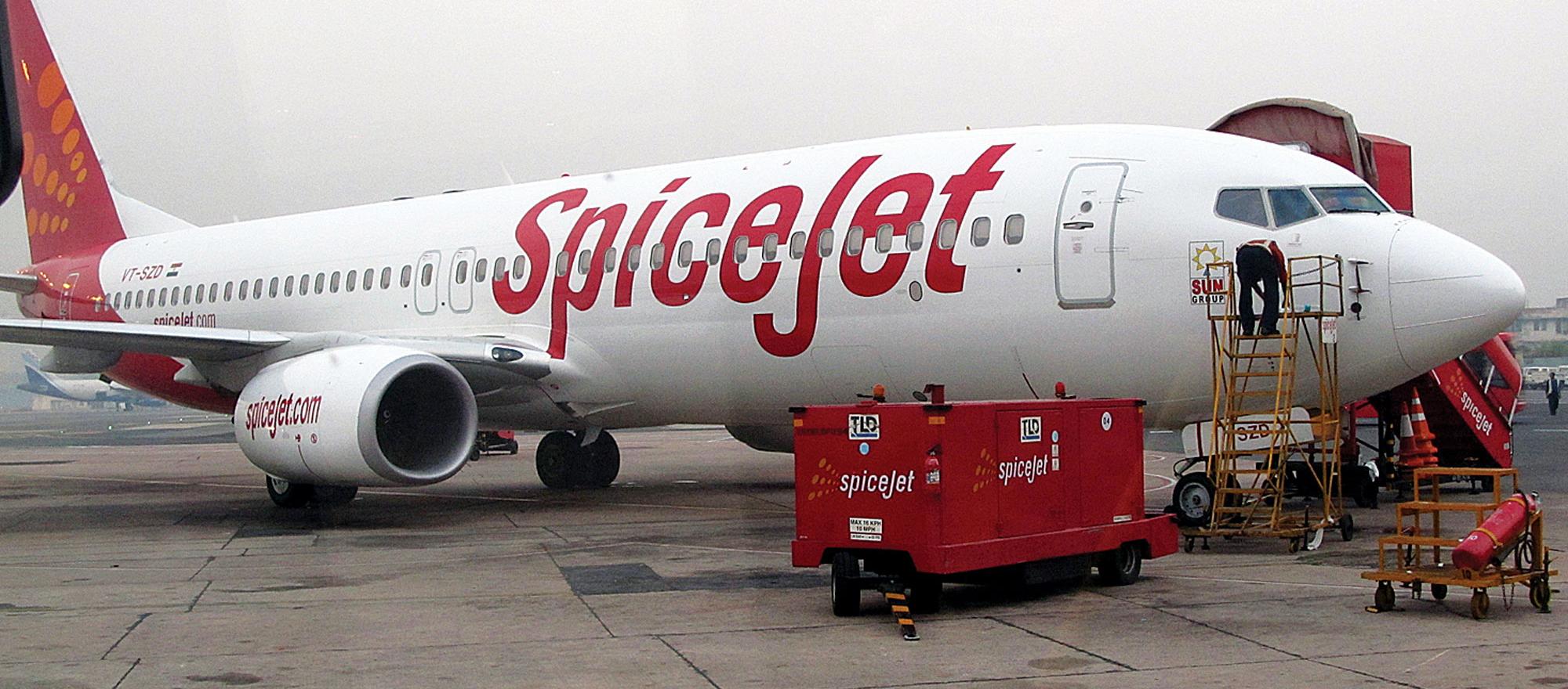 SpiceJet aircraft