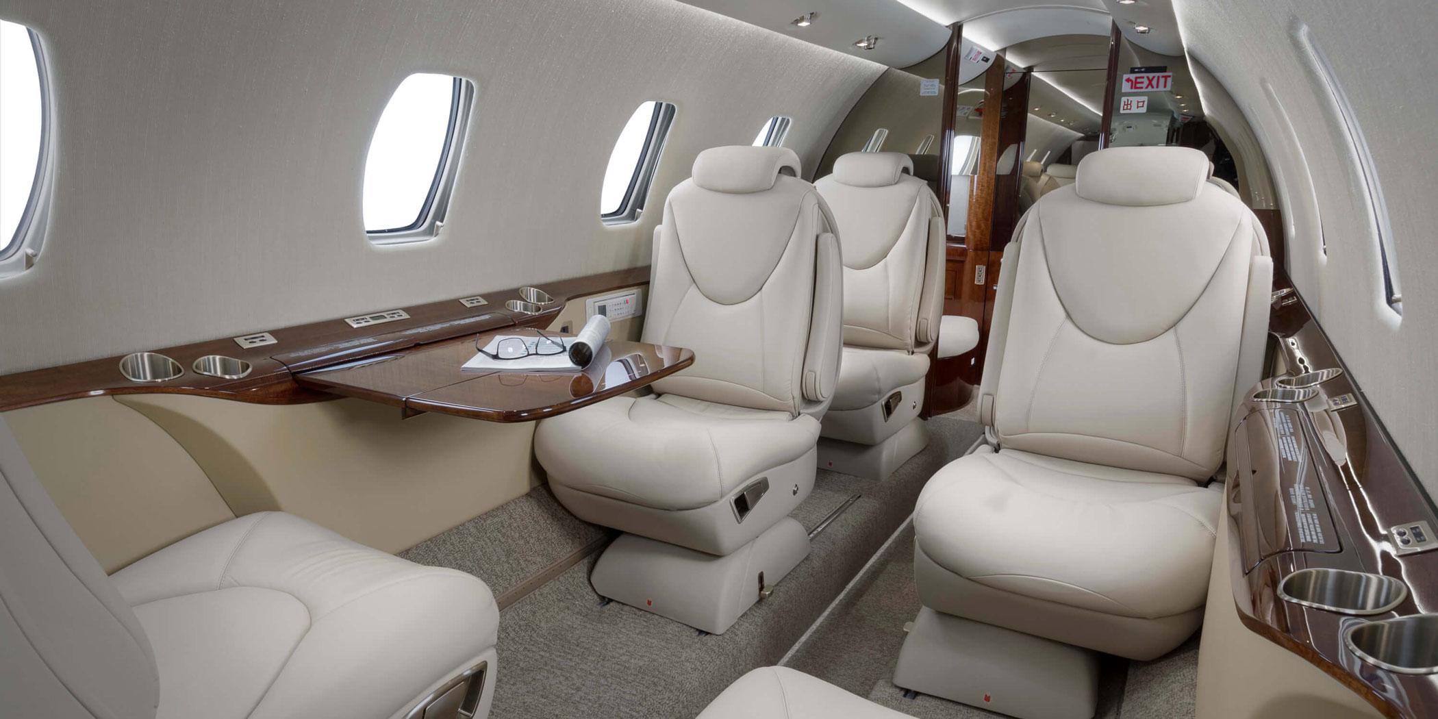 Cessna Citation XLS+ cabin